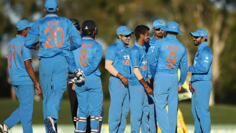 India 'A' beat Australia 'A' in the final by 57 runs claiming the Quadrangular 'A' series trophy © Getty Images