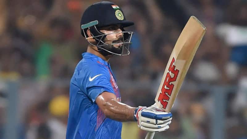 Virat Kohli is yet to be challenged for the No.2 spot in the ICC ODI Rankings for batsmen &copy; AFP