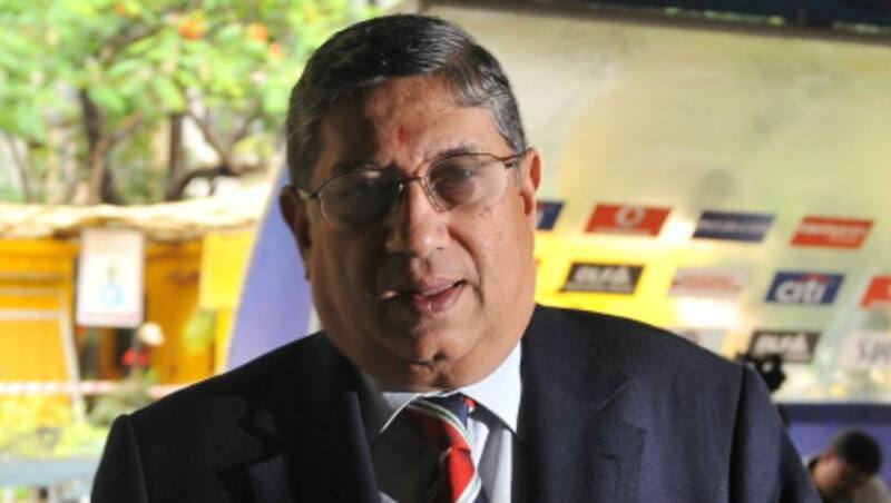 N Srinivasan was indeed pleased with the performance and outcome of the tournament so far, as he thanked the franchises and supporters for the initial success &copy; Getty Images