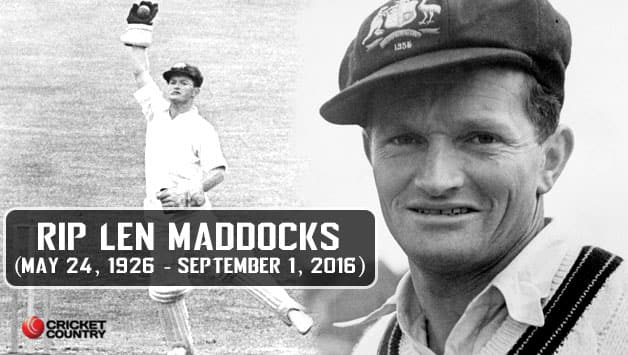 Len Maddocks finished with 19 catches and a stumping along with 177 runs at 17.70 © Getty Images
