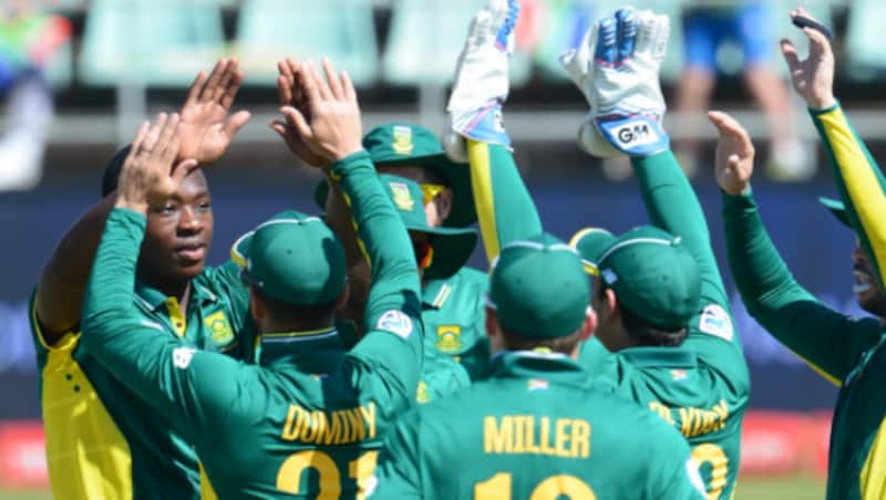 A splendid show in the batting department and a collective show by the bowling unit lead South Africa to a thumping win over Ireland. Image courtesy: Cricket South Africa's Twitter account.