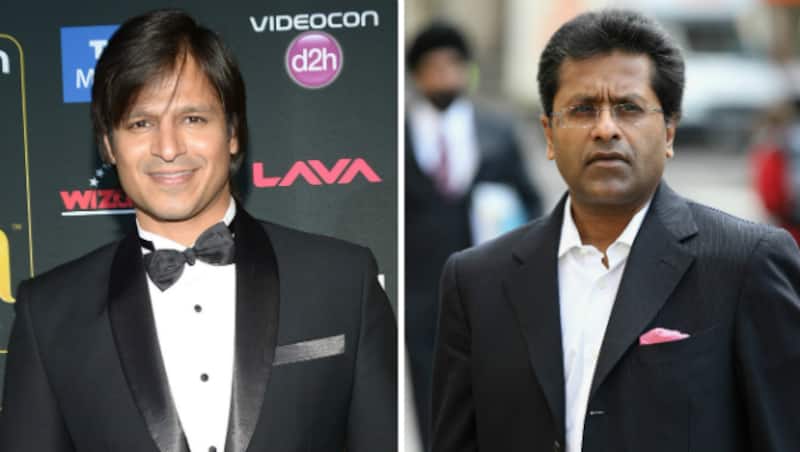 Vivek Oberoi's (left) character is most likely inspired by the former tainted cricket administrator Lalit Modi &copy; Getty Images