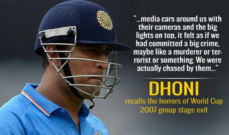 MS Dhoni's horrific experience &Acirc;&copy; Getty Images