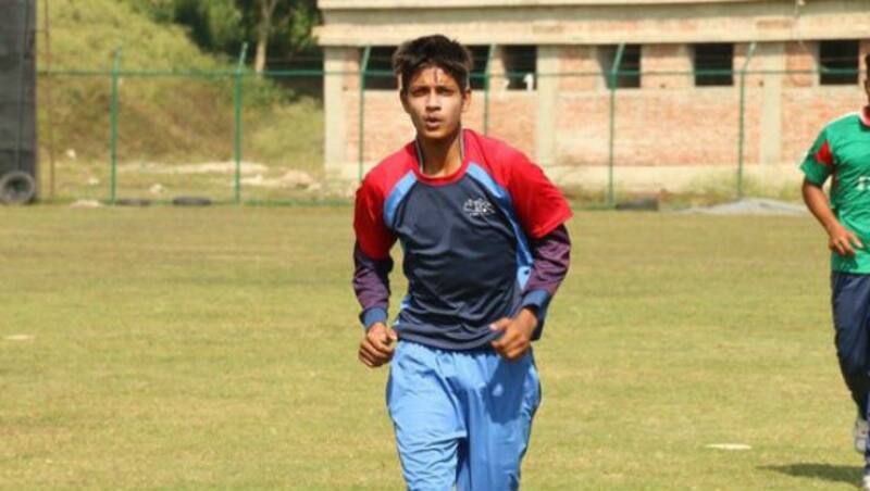 Sandeep Lamichhane delivered impressive performance in ICC U-19 World Cup (Photo Courtesy: Twitter; @paras77 )