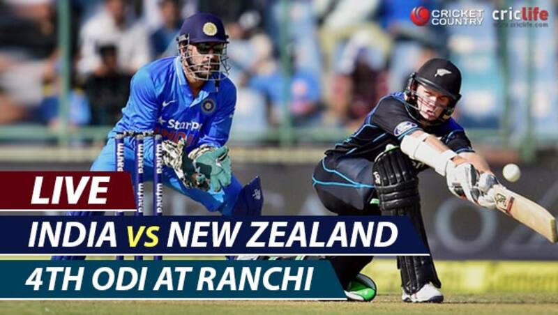 LIVE Cricket Score, India vs New Zealand, India vs New Zealand live score, ind vs nz 4th ODI, ind vs nz live score, india vs New Zealand live streaming, India Vs New Zealand Highlights, India Zealand Ranchi