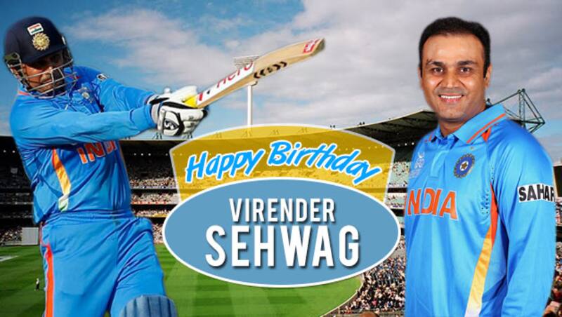 38 साल के हो गए विरेन्द्र सहवाग।