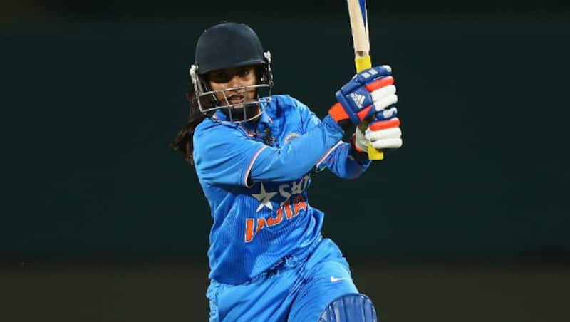 Mithali Raj (above) fell for a healthy 36 to Sana Mir in the 17th over &Acirc;&copy; Getty Images (File Photo)