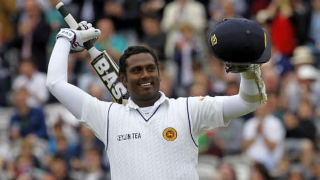 Angelo Mathews was announced as Sri Lanka's Cricketer of the Year © AFP (file photo)