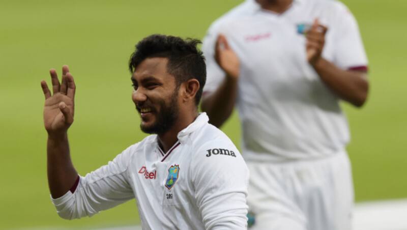 Devendra Bishoo was West Indies' best performer with the ball throughout the series vs Pakistan &copy; AFP