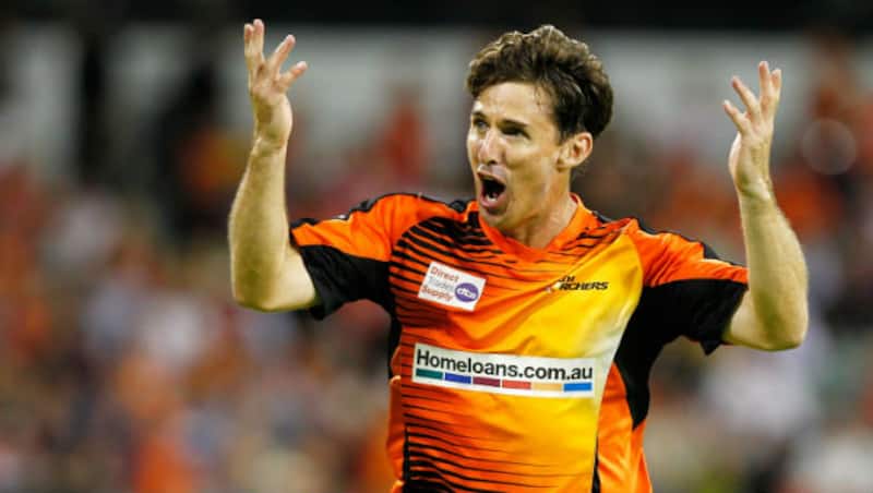 Brad Hogg is the first chinaman bowler from Australia &Acirc;&copy; Getty Images