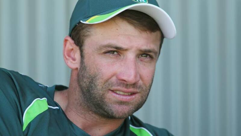 Philli Hughes had collapsed soon after being struck by a Sean Abbott bouncer &Acirc;&copy; Getty Images