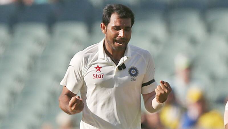 Mohammed Shami got the first breakthrough for India on Day 2 &copy; Getty Images