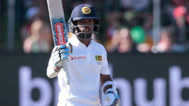 Kusal Mendis scored his third Test half-century &copy; AFP