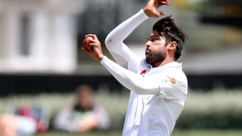 Mohammed Aamer scalped three instant wickets of Cricket Australia XI on Day One &Acirc;&copy; Getty Images