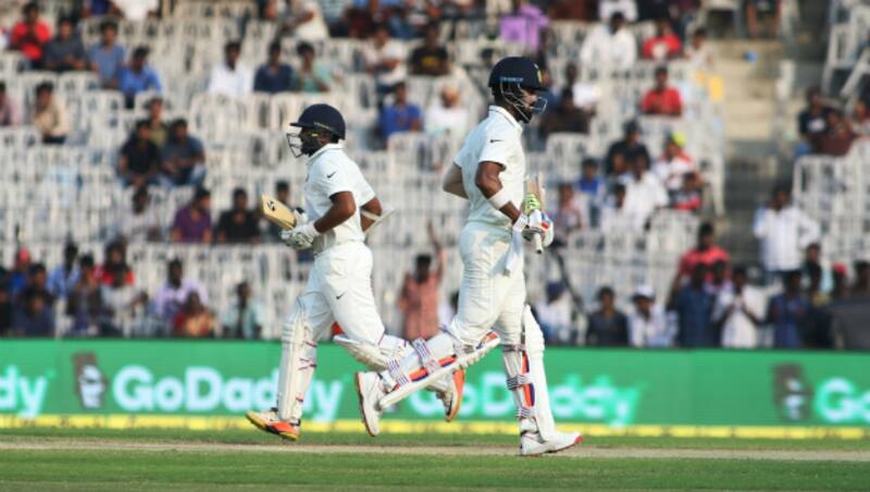 Parthiv patel and KL Rahul have made an unbeaten stand 60 run stand for the first wicket &Acirc;&copy; IANS 