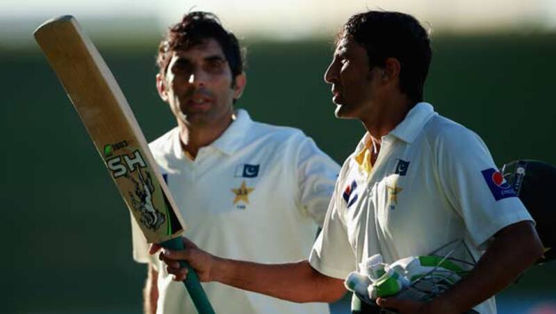 Misbah-ul-Haq (Left) and Younis Khan will be crucial to Pakistan's success in Australia &copy; Getty Images 