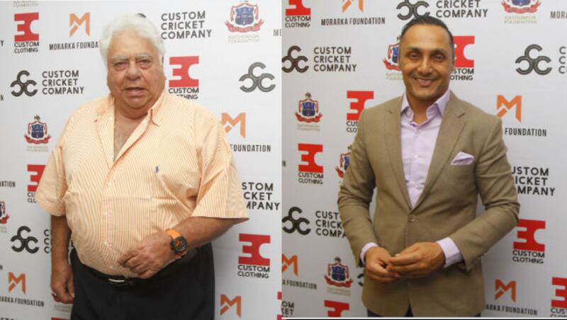 Farokh Engineer (left) and Rahul Bose (right) at &Acirc;&copy; Tania Vaswani