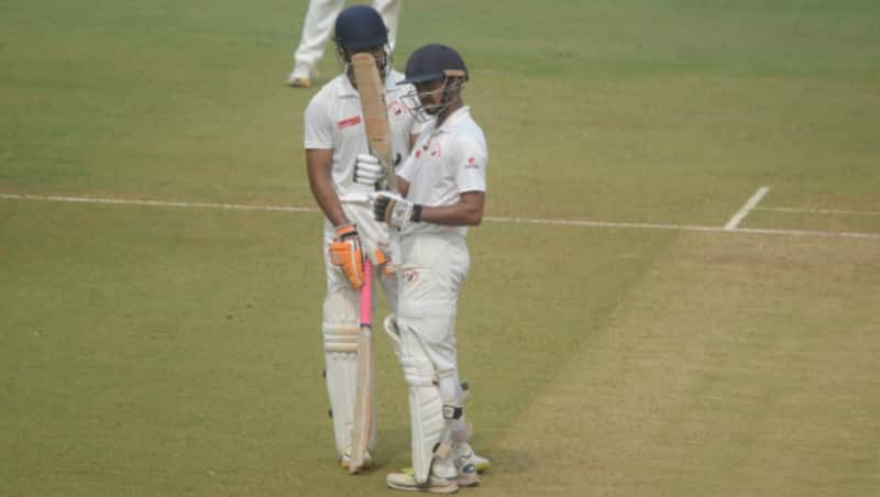 Chirag Gandhi smashed his second First-Class fifty against ROI on Day Three © IANS