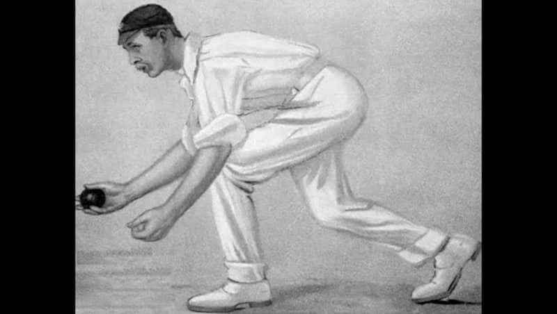 George Brown, a fast bowler among lobsters. Picture: representative cartoon by Spy