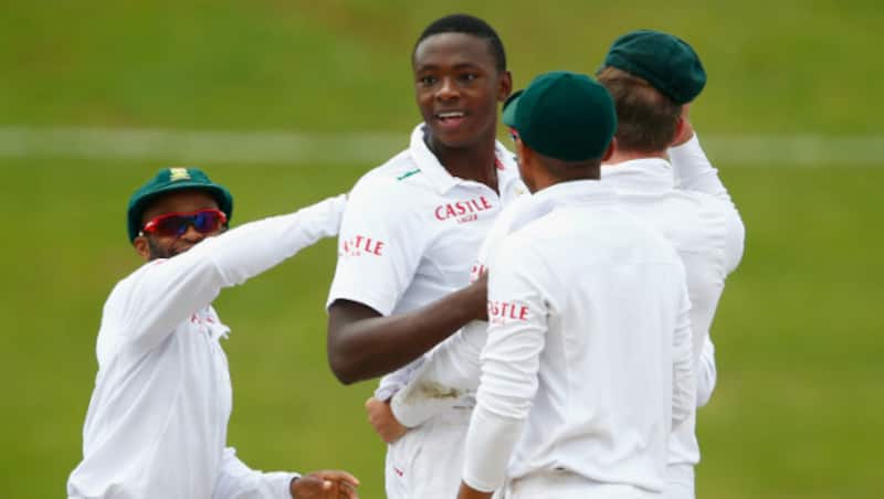 This was once again Kagiso Rabada's (second from left), who finished as South Africa's leading wicket-taker across formats © Getty Images