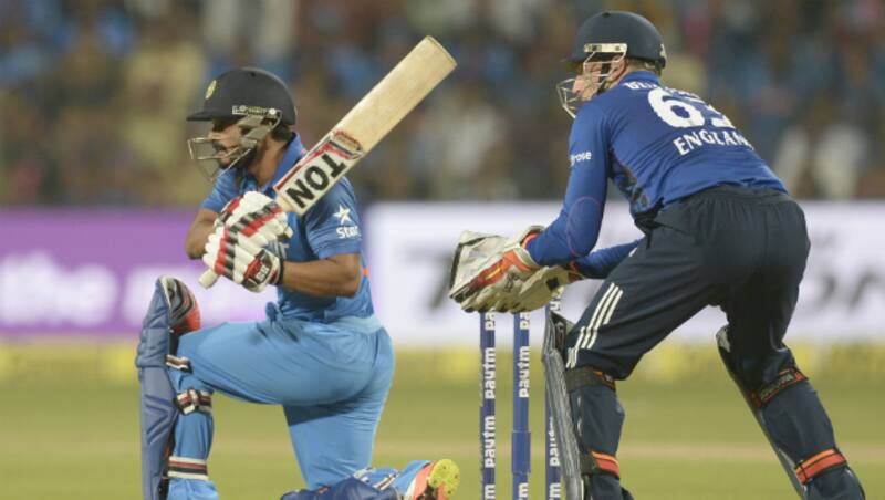 Kedar Jadhav scored his first ODI ton against Zimbabwe &Acirc;&copy; AFP