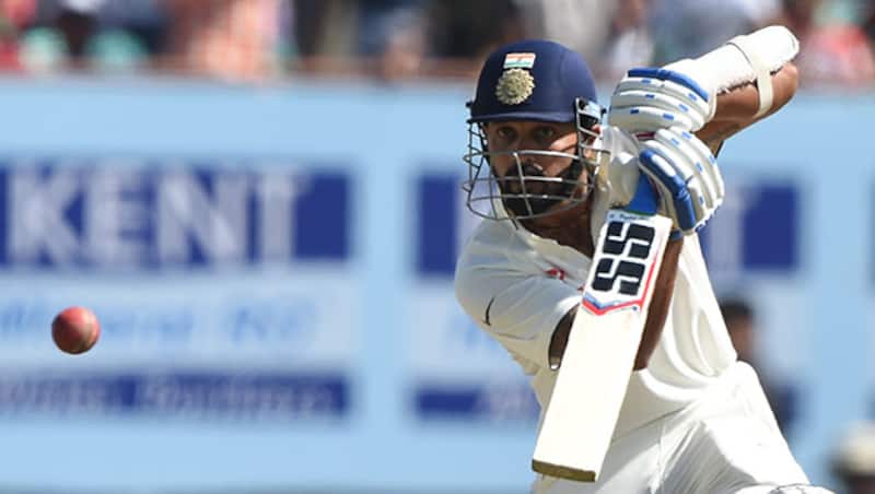 Murali Vijay sustained an injury during the Chennai Test against England &Acirc;&copy; AFP