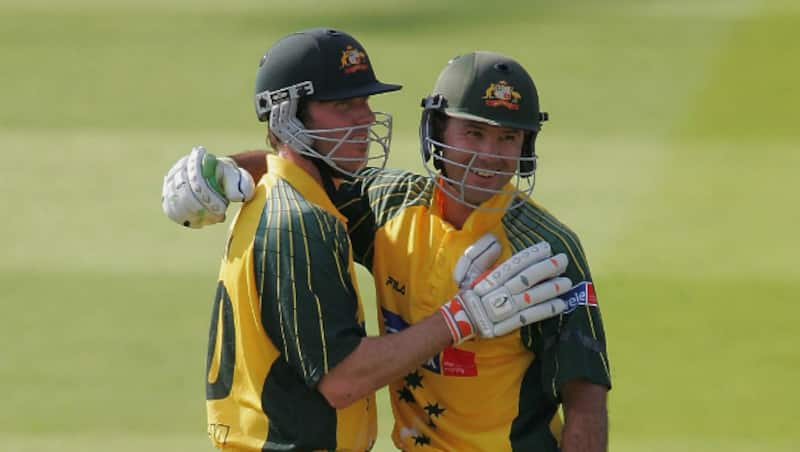 Ricky Ponting and Damien Martyn formed the base of the 2003 World Cup victory against India in the finals &Acirc;&copy; Getty Images 