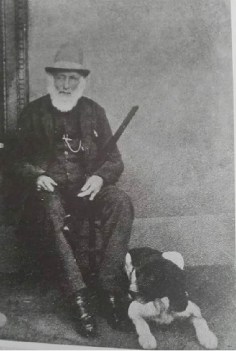 EH Budd, archetypal English gentleman and one of the greatest all-round cricketers of his generation. This photograph was taken towards the end of his days. Photo courtesy: The Cricket Field