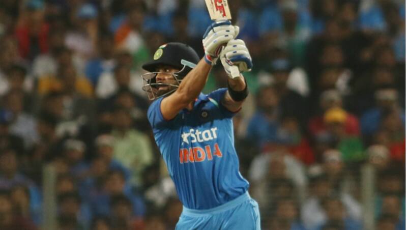 It was not just Kohli's hundred that won India the match, but also his influence on Kedar Jadhav, who matched him stroke-to-stroke en route his 76-ball 120 &Acirc;&copy; AFP