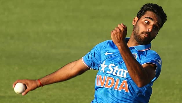 Bhuvneshwar Kumar could complete 100 ODI wickets during Asia Cup (Photo - getty)