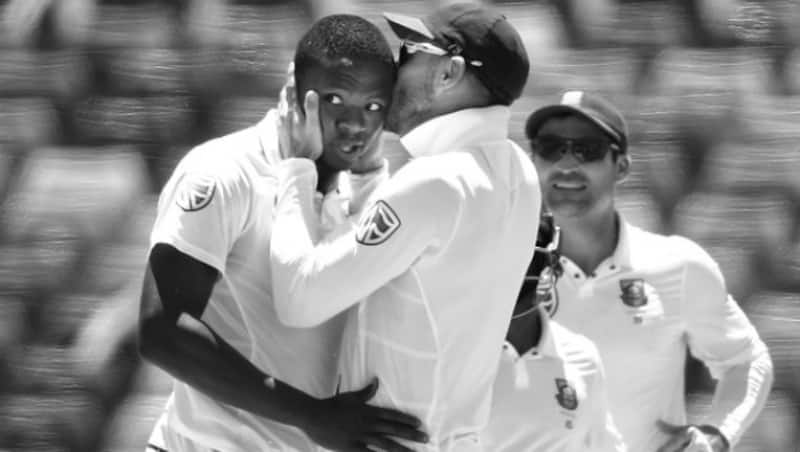 Faf du Plessis said in jest that he wanted to sleep with Kagiso Rabada. (Courtesy: Getty Images)