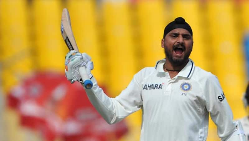 Skipper Harbhajan Singh was the most economical among the bowlers giving away 29 runs in 10 overs &copy; AFP
