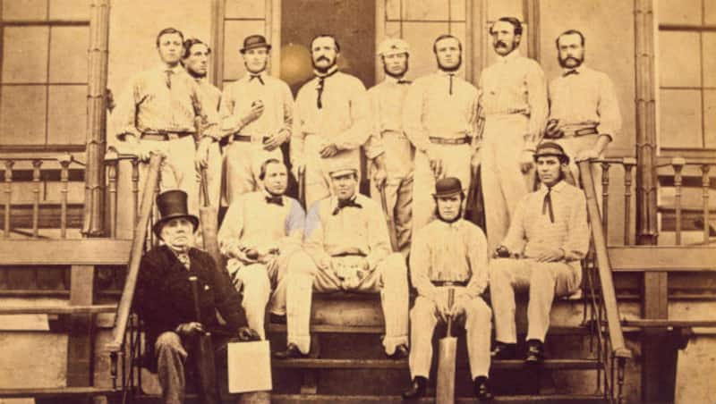 The All-England XI that toured Australia and New Zealand in 1863-64 &Acirc;&copy; Getty Images