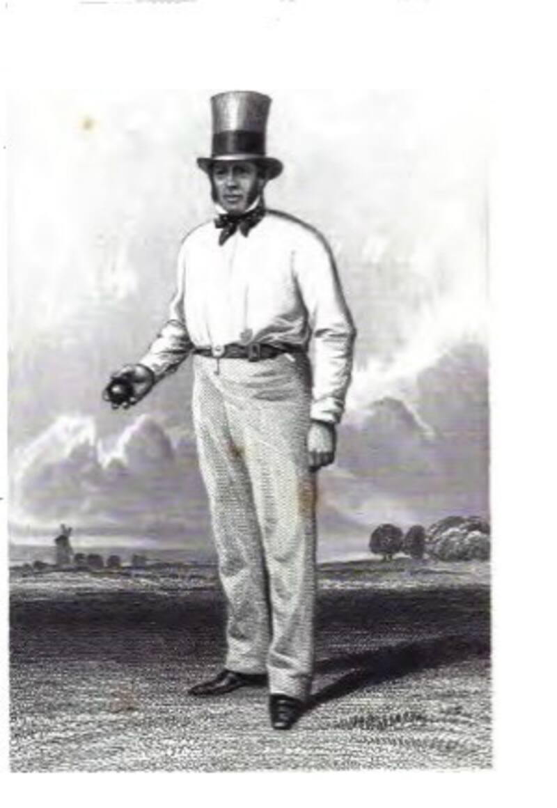 William Clarke, the best lob bowler of all, and the Kerry Packer of the 19th century. Photo courtesy: Wikimedia Commons