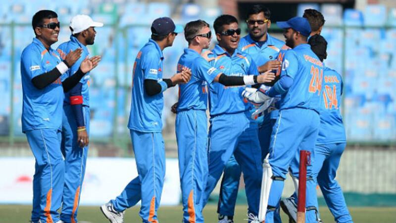 india blind team