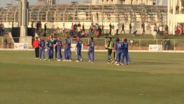 Afghanistan had posted mammoth total of 233 for 8 against Ireland. Photo Courtesy: Aditya Sahay (CC Reporter)