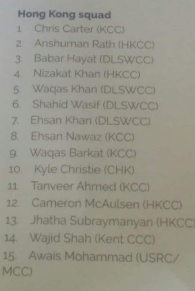 Kyle Christie will be a part of the ACC Emerging Teams Cup, scheduled to be played in Bangladesh later this month. Photo Courtesy: HK Cricket Mag