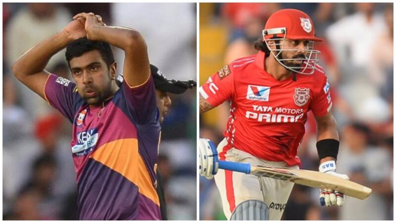 रविचंद्रन अश्विन, मुरली विजय © AFP