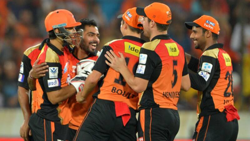 Sunrisers Hyderabad were the winners of IPL 2016 © AFP