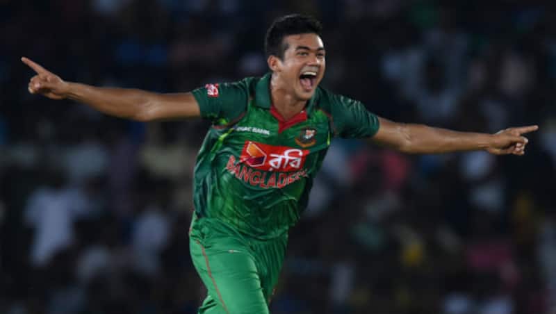 Taskin Ahmed became the fifth Bangladesh cricketer to achieve a hat-trick &Acirc;&copy; AFP