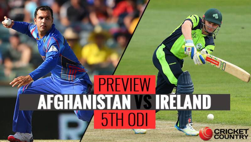 Afghanistan won the first two ODIs before Ireland came back hard in the last two ties &Acirc;&copy; Getty Images
