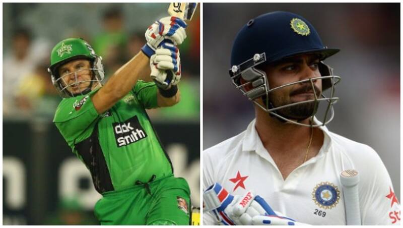 ब्रैड हॉज और विराट कोहली © Getty Images