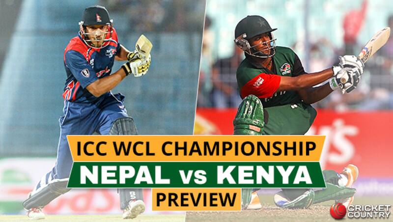 This will be the first match between Nepal and Kenya in the tournament &copy; AFP & Getty Images (File Photo)