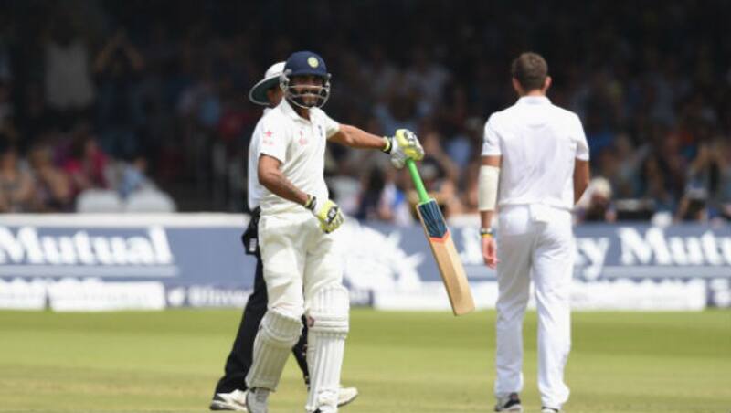 रवींद्र जडेजा ने धर्मशाला टेस्ट में मैन ऑफ द मैच रहे  © Getty Images 