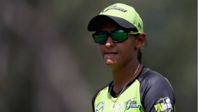 The most impressive thing about Harmanpreet Kaur during WBBL02 was her aggressive style of play &Acirc;&copy; Getty Images
