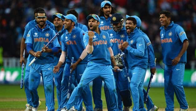 Team India for champions trophy 2017