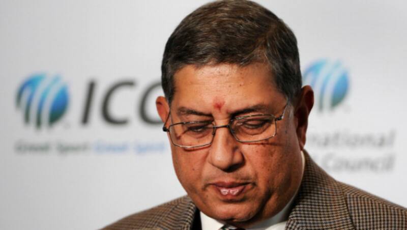 Since N Srinivasan has been held guilty by the apex court for conflict of interest, he cannot be allowed to represent the BCCI in the ICC meeting © AFP