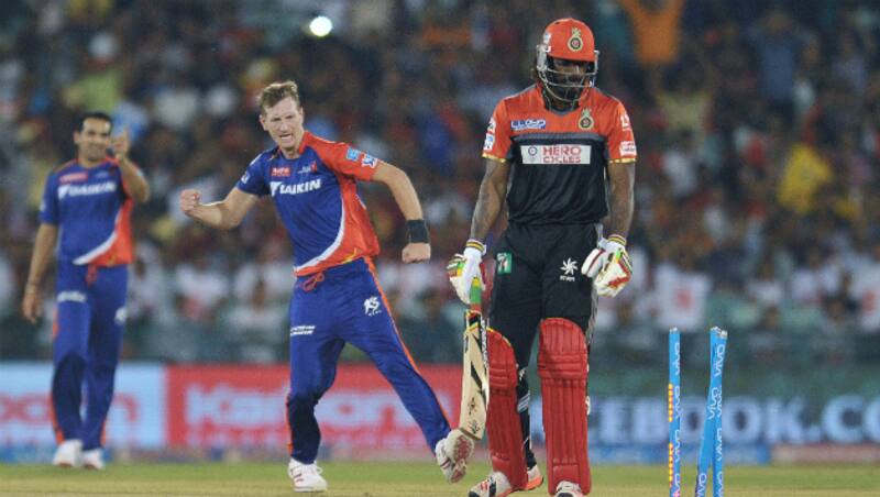 In the absence of Ab de Villiers and Virat Kohli, Chris Gayle will wiil have the batting onus on him © AFP