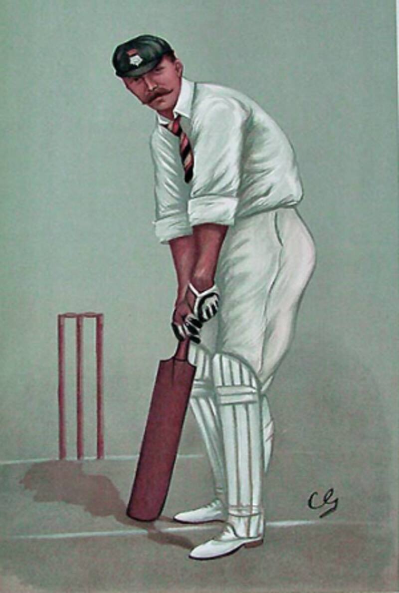 Teddy Wynyard: Distinguished army man, all-round sportsman, champion batsman and a useful lobster. Photo Courtesy: Wikimedia Commons