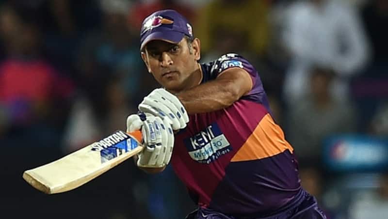MS Dhoni will be hoping for a big score in his next game for Rising Pune Supergiant in IPL 10 &copy; AFP
